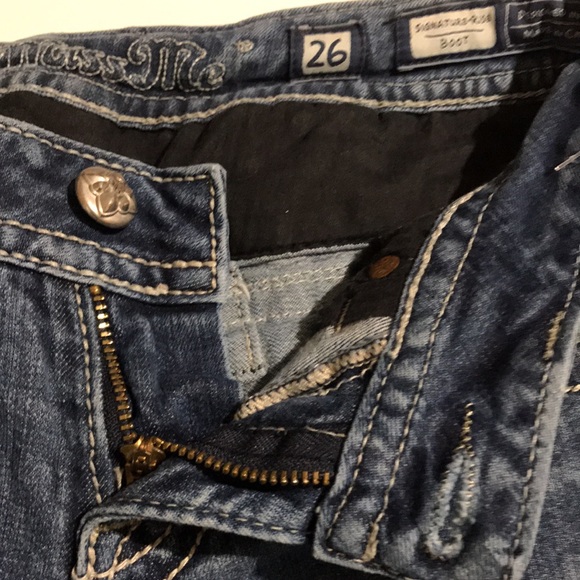 Miss Me Signature-Rise Boot Jeans size 26 - Picture 9 of 11
